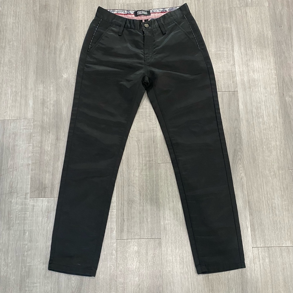 Perruzo Mens Boys Black Jeans Pants 30X30